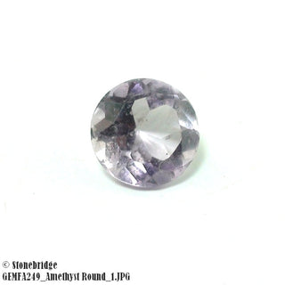 Amethyst Gemstone - Round Cut    from Stonebridge Imports