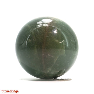 Green Aventurine Sphere - Small #4 - 2 1/2"    from The Rock Space