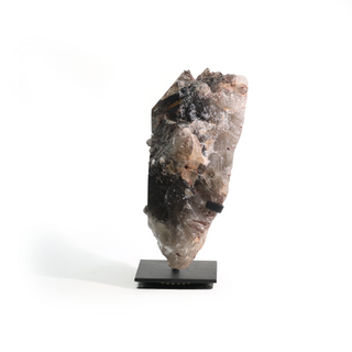 Smoky Quartz Rutile Point with Iron Stand U#1    from The Rock Space