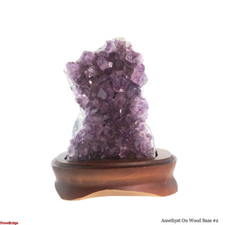 Amethyst On Wood Base #2    from The Rock Space