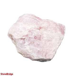 Rose Quartz Boulder U#10 - 20"3lbs    from Stonebridge Imports