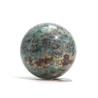 Amazonite Feldspar Sphere - Small #1 - 2" from The Rock Space