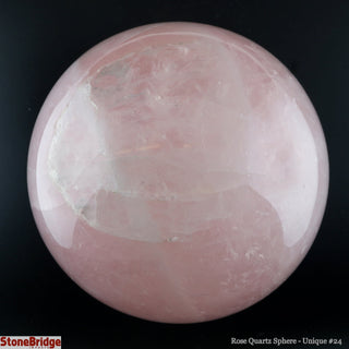 Rose Quartz Sphere U#24 - 4"    from The Rock Space