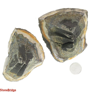 Rainbow Pyrite Geode U#1    from The Rock Space
