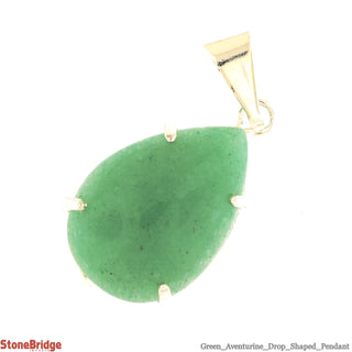 Green Aventurine Drop Pendant    from The Rock Space