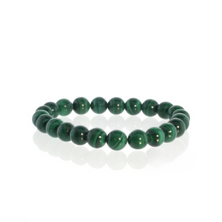 Malachite Bead Bracelet 8mm   from The Rock Space