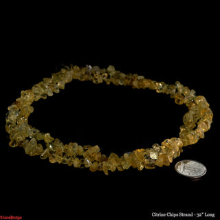 Citrine Chip Strands - 5mm to 8mm    from The Rock Space