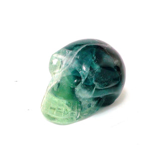 Fluorite Skull Carving #2 - 1 3/4" to 2 1/4"    from Stonebridge Imports