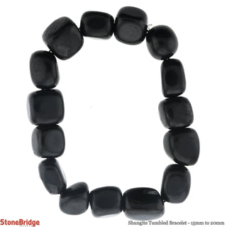 Shungite Tumbled Bracelets from The Rock Space