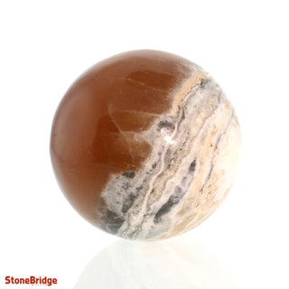 Calcite Honey Sphere - Small #3 - 2 1/4"    from The Rock Space