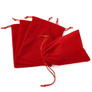 Velvet Red Jewelry Bags    from The Rock Space