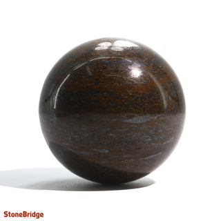 Bronzite Sphere - Extra Small #3 - 2"    from The Rock Space