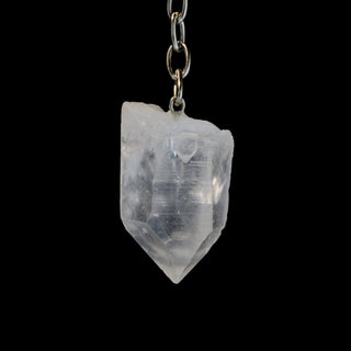 Keychain - Clear Quartz Point from The Rock Space