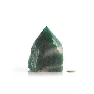 Bi-Green Aventurine Cut Base, Polished Point Tower #4    from The Rock Space