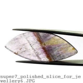 Super 7 Polished Slice For Jewellery - Medium - 30mm to 50mm    from The Rock Space