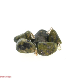 Jadeite  Tumbled Pendants - 5 Pack    from The Rock Space