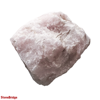Rose Quartz Boulder U#10 - 20"3lbs    from Stonebridge Imports