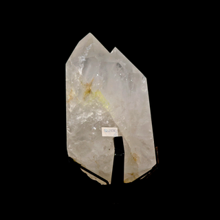 Clear Quartz Point on Iron Stand U#8 - 54 1/2"    from Stonebridge Imports