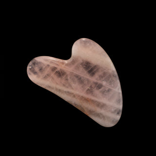 Rose Quartz Gua Sha Board Facial Tools    from The Rock Space