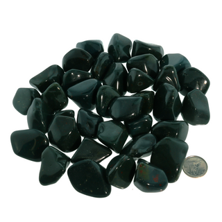 Jasper Bloodstone Tumbled Stones    from The Rock Space