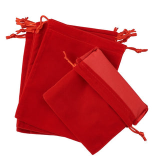 Velvet Red Jewelry Bags    from Stonebridge Imports