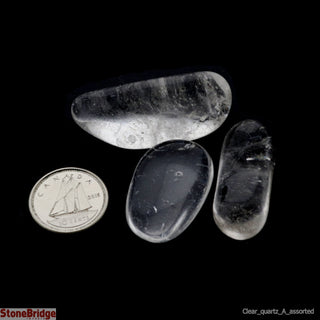 Clear Quartz A Tumbled Stones - Assorted    from The Rock Space