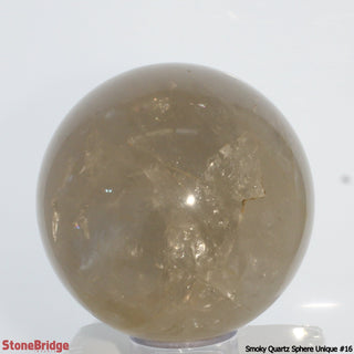 Smoky Quartz Sphere U#16 - 4 1/2"    from The Rock Space