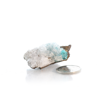 Rosasite on Matrix Specimen    from Stonebridge Imports