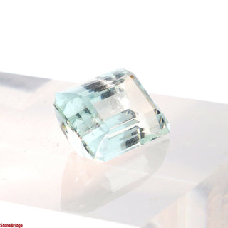 Aquamarine Gemstone - Emerald Cut    from Stonebridge Imports