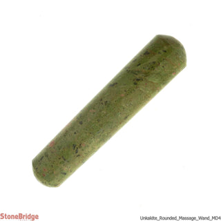 Unakite Round Pointed Massage Wand - Medium #2 - 3" to 4"    from Stonebridge Imports