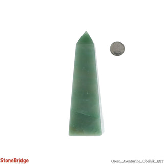 Green Aventurine Obelisk 5XT    from The Rock Space