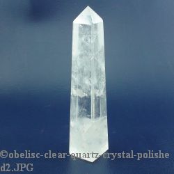 Clear Quartz Obelisk #5T - 3" to 4 1/2"    from The Rock Space