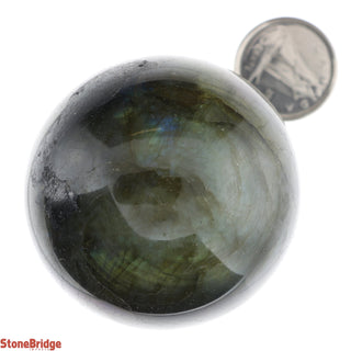 Labradorite E Sphere - Extra Small #2 - 1 3/4"    from The Rock Space