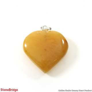 Golden Healer Gemmy Heart Pendant    from The Rock Space