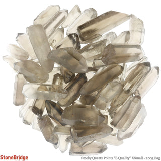 Smoky Quartz Points E XSmall - 200g Bag    from The Rock Space