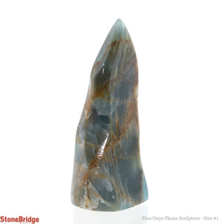 Blue Onyx Flame Sculpture #1    from The Rock Space