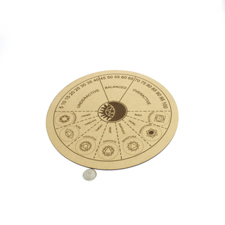 Chakra - Pendulum Divination Round Board from The Rock Space
