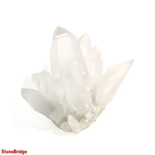 Lemurian Quartz Cluster U#1 - Super Clear - 35lb - 13" from The Rock Space