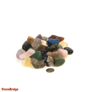 Mixed Tumbled Stones (CONTAINS DYED AGATE) from The Rock Space