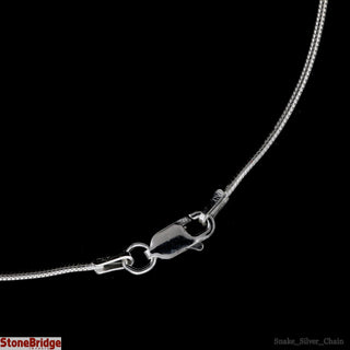 Sterling Silver Chain "Snake Style" 030 - 20" Long    from The Rock Space