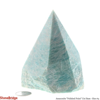 Amazonite Cut Base, Polished Point Tower #4    from The Rock Space