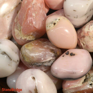 Opal Pink Tumbled Stones    from The Rock Space