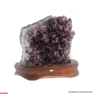 Amethyst On Wood Base #6    from The Rock Space