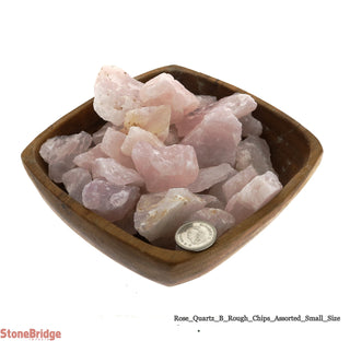 Rose Quartz B Chips - Assorted    from The Rock Space