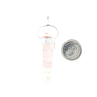 Lithium Quartz Double Terminated Pendant    from The Rock Space