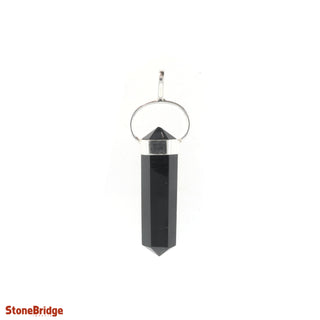 Black Tourmaline Double Terminated Pendant from The Rock Space