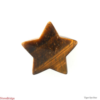 Tiger Eye Polished Stars    from The Rock Space