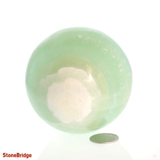 Calcite Green Sphere - Medium #2 - 2 3/4"    from The Rock Space