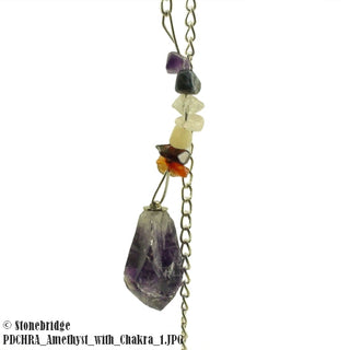 Amethyst Point W/ Chakra Pendulum    from The Rock Space