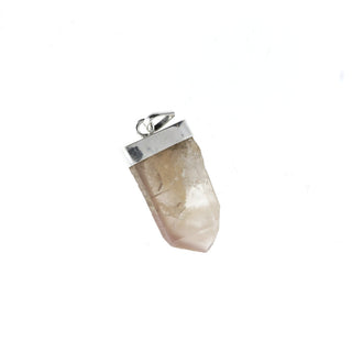 Crystal Lithium Rough - Silver Pendant from The Rock Space